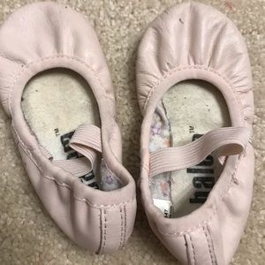 Balera Ballet Pink Leather Ballet Shoes / Slippers